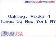 Oakley, Vicki 4 Times Sq New York NY