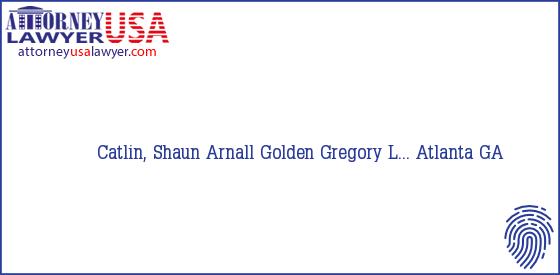 Telephone, Address and other contact data of Catlin, Shaun, Atlanta, GA, USA