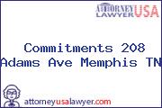Commitments 208 Adams Ave Memphis TN