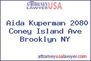 Aida Kuperman 2080 Coney Island Ave Brooklyn NY