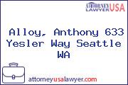 Alloy, Anthony 633 Yesler Way Seattle WA