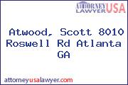 Atwood, Scott 8010 Roswell Rd Atlanta GA