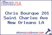 Chris Bourque 201 Saint Charles Ave New Orleans LA