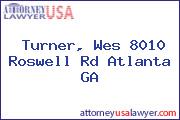 Turner, Wes 8010 Roswell Rd Atlanta GA