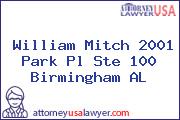 William Mitch 2001 Park Pl Ste 100 Birmingham AL