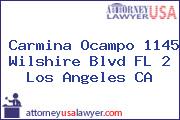 Carmina Ocampo 1145 Wilshire Blvd FL 2 Los Angeles CA