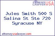 Jules Smith 500 S Salina St Ste 720 Syracuse NY