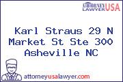 Karl Straus 29 N Market St Ste 300 Asheville NC