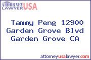 Tammy Peng 12900 Garden Grove Blvd Garden Grove CA