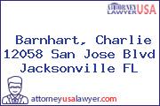 Barnhart, Charlie 12058 San Jose Blvd Jacksonville FL