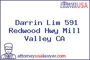 Darrin Lim 591 Redwood Hwy Mill Valley CA