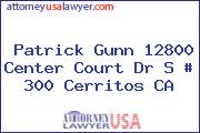 Patrick Gunn 12800 Center Court Dr S # 300 Cerritos CA