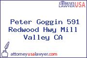 Peter Goggin 591 Redwood Hwy Mill Valley CA