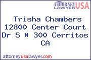 Trisha Chambers 12800 Center Court Dr S # 300 Cerritos CA