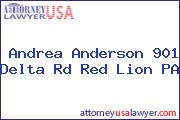 Andrea Anderson 901 Delta Rd Red Lion PA