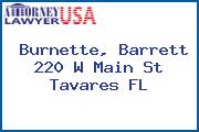 Burnette, Barrett 220 W Main St Tavares FL
