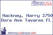 Hackney, Harry 2750 Dora Ave Tavares FL