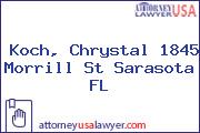 Koch, Chrystal 1845 Morrill St Sarasota FL