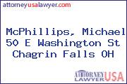 McPhillips, Michael 50 E Washington St Chagrin Falls OH