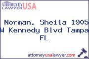 Norman, Sheila 1905 W Kennedy Blvd Tampa FL