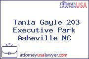 Tania Gayle 203 Executive Park Asheville NC