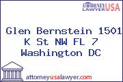Glen Bernstein 1501 K St NW FL 7 Washington DC