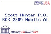 Scott Hunter P.O. BOX 2885 Mobile AL