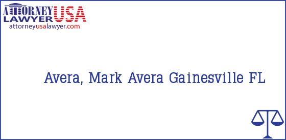 Telephone, Address and other contact data of Avera, Mark, Gainesville, FL, USA