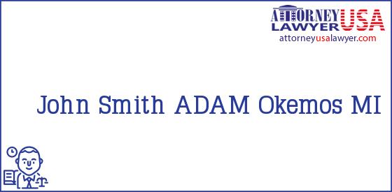 Telephone, Address and other contact data of John Smith, Okemos, MI, USA