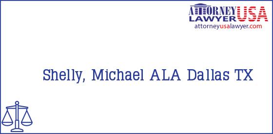 Telephone, Address and other contact data of Shelly, Michael, Dallas, TX, USA