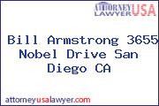 Bill Armstrong 3655 Nobel Drive San Diego CA