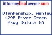 Blankenship, Ashley 4205 River Green Pkwy Duluth GA