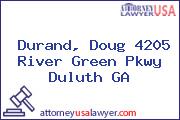 Durand, Doug 4205 River Green Pkwy Duluth GA