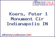 Koers, Peter 1 Monument Cir Indianapolis IN