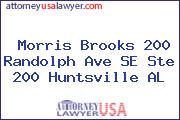 Morris Brooks 200 Randolph Ave SE Ste 200 Huntsville AL