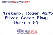 Niekamp, Roger 4205 River Green Pkwy Duluth GA