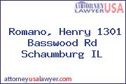 Romano, Henry 1301 Basswood Rd Schaumburg IL