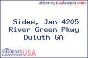 Sides, Jan 4205 River Green Pkwy Duluth GA