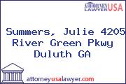 Summers, Julie 4205 River Green Pkwy Duluth GA