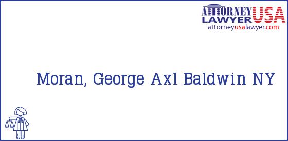 Telephone, Address and other contact data of Moran, George, Baldwin, NY, USA