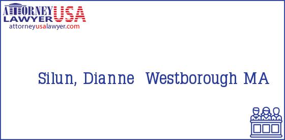 Telephone, Address and other contact data of Silun, Dianne, Westborough, MA, USA