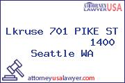 Lkruse 701 PIKE ST               1400 Seattle WA