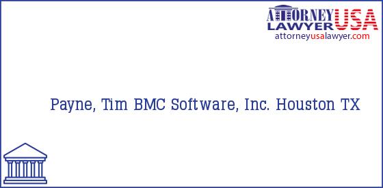 Telephone, Address and other contact data of Payne, Tim, Houston, TX, USA