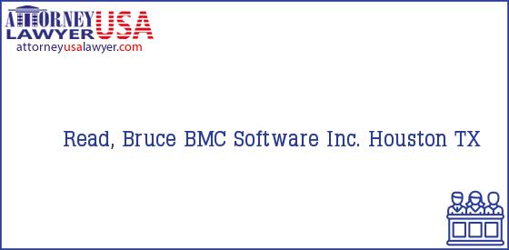 Telephone, Address and other contact data of Read, Bruce, Houston, TX, USA