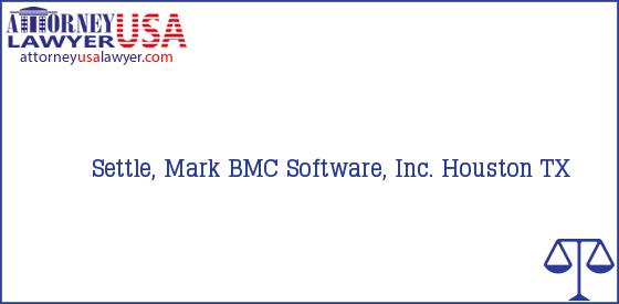 Telephone, Address and other contact data of Settle, Mark, Houston, TX, USA