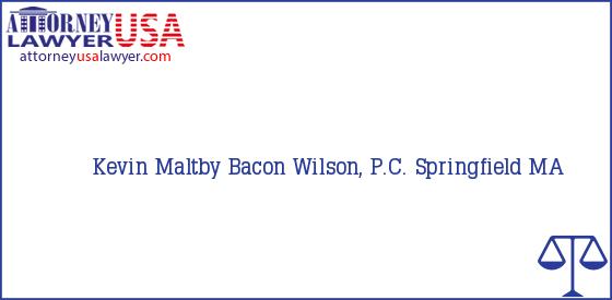 Telephone, Address and other contact data of Kevin Maltby, Springfield, MA, USA