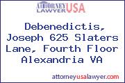 Debenedictis, Joseph 625 Slaters Lane, Fourth Floor Alexandria VA