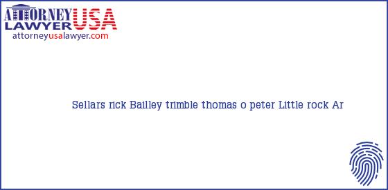 Telephone, Address and other contact data of Sellars rick, Little rock, Ar, USA