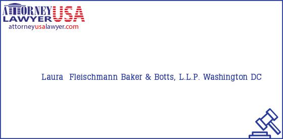 Telephone, Address and other contact data of Laura  Fleischmann, Washington, DC, USA