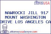 NAWROCKI JILL 917 MOUNT WASHINGTON DRIVE LOS ANGELES CA